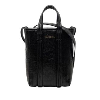 Balenciaga Pre-owned Tote Bags, female, Black, Size: ONE SIZE Pre-owned Barbes North South Shopper Bag