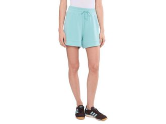 Varley Atrium High-Rise Shorts Womens Shorts Porcelain Blue : XXS 4.5, Elastane/Polyester/Viscose
