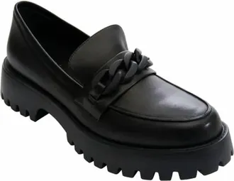 Vaneli Womens Zefiro Loafer In Black Nappa