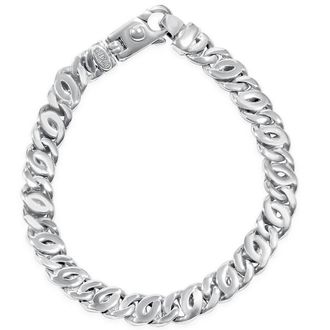 Pompeii3 Mens Marine Link 14k Gold (32gram) or Platinum (52gram) 8.5mm Bracelet 8.25