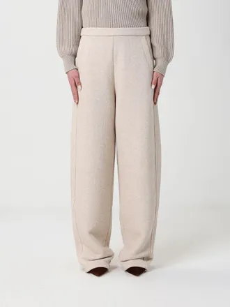 Max Mara Pants Woman color Beige