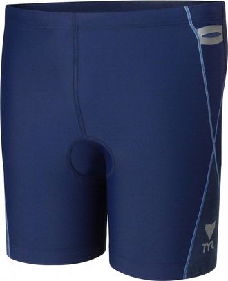 TYR Mens Triathlon Splice 5 Race Short In Blueberry