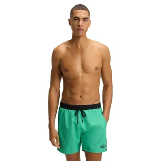 HUGO BOSS Heren Zwemshort Zeesterren (Helder groen)