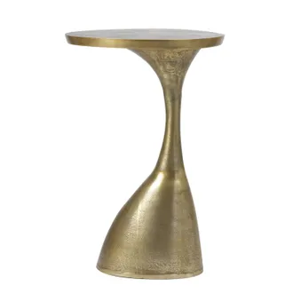 Light & Living Light&living - Mesa Auxiliar Macau Bronce Antiguo - 40x33x61 Cm