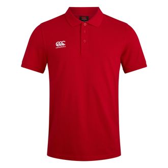 Canterbury Of New Zealand Heren Waimak Polo Shirt (Vlag rood)