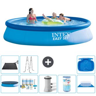 Intex Piscina Easy Set Redonda - 396x84 Cm - 7-piezas S40701