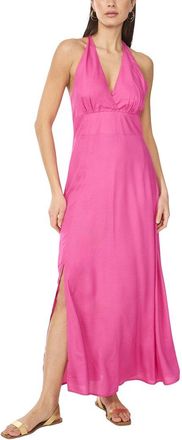 Vince Camuto Halter Neck Maxi Dress