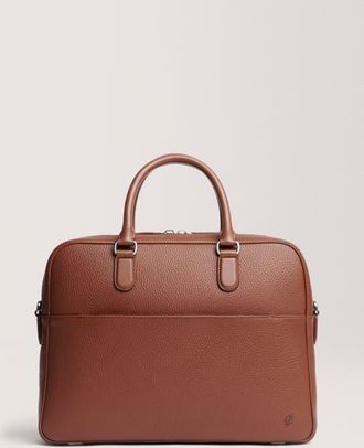 Carl Friedrik Dunloe Briefcase in Chestnut at Nordstrom