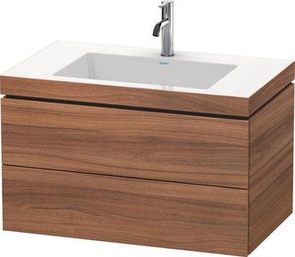 Duravit Lavabo Para Muebles Duravit L-cube C-bonded Con Base, Colgante