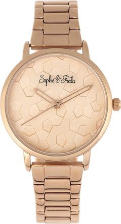 Sophie & Freda Breckenridge Quartz Rose Gold Dial Ladies Watch SF4703