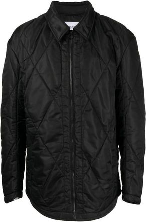 Trussardi Black Diamond Quilted Jacket