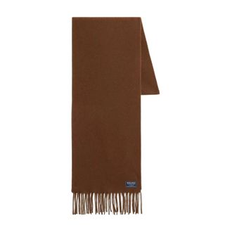 Woolrich Bufanda de lana b&aacute;sica pura - Accessories - Mujer - Marr&oacute;n - ONE SIZE