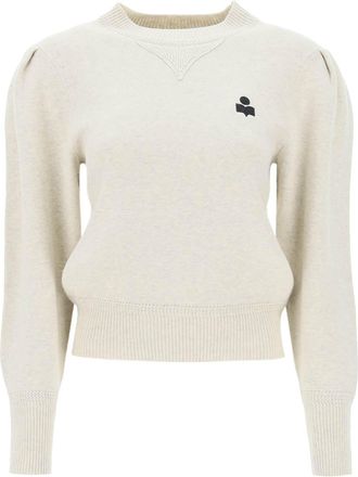 Isabel Marant Kelaya Sweater With Balloon Sleeves