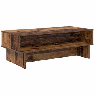 vidaXL Mesa De Caf&eacute; Madera Vieja 100 X 46 X 35 Cm Madera De Ingenier&iacute;a Vidaxl