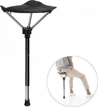OEM Taburete Plegable Para Acampar, Silla De Una Sola Pata, Playa, Pesca, Jard&iacute;n, Ligera Y F&aacute;cil De Transportar, Taburete De Viaje, Picnics Y Viajes