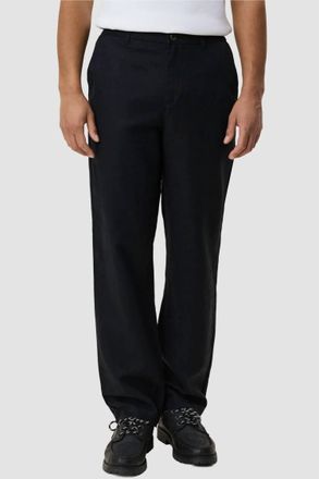 Les Deux Linen Comfort Suit Pants In Black