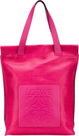 Loewe Pre-owned Versatile Carryall - Dames - Vintage Shopper - Roze - ONE Size - Vintage
