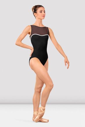 Bloch BLOCH Ladies Arno Boat Neck Leotard, Black