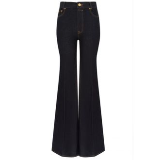 Zimmermann Flared Jeans - Dames - Jeans - Blauw - Maat: W27 Denim