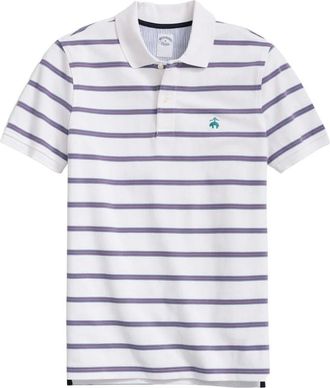 Brooks Brothers Hombre, Camisetas, Blanco, Talla: L