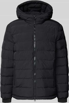 Geox Steppjacke mit Kapuze Modell SPHERICA in Black, Größe 48
