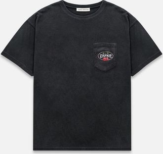 Duke + Dexter Duke + Dexter, Mens Duke Ranch Cherry Vintage Black T-Shirt, Size XXL