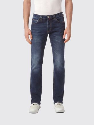 Billionaire Boys Club Skinny Fit Cotton Denim Jeans with Embroidered Rear Logo