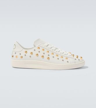 Valentino Royco studded leather sneakers