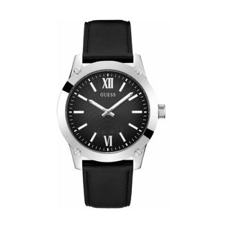 Guess Accessoires, Heren, Zwart, ONE Size, Leer, Crescent Watch