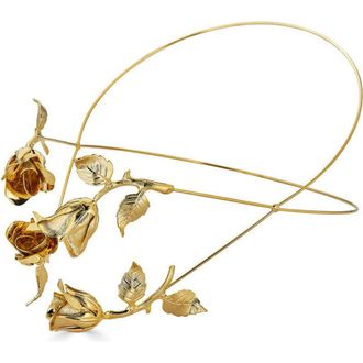 Epona Valley Rose & Vine Circlet in Gold at Nordstrom