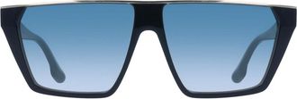 Victoria Beckham Womens Vb683s415 Logo Acetate Sunglasses Black