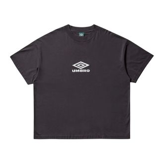 Umbro Training T-Shirts, male, Black, Size: XL OG Logo T-Shirt Washed
