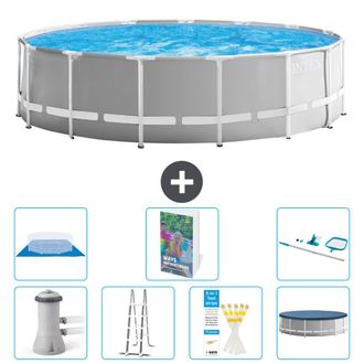 Intex Piscina Prism Frame Redonda - 457x122 Cm - 8-piezas S573