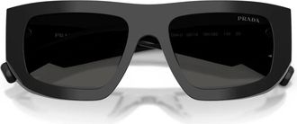 Prada Sunglasses, unisex, Black, Size: 53 MM Prd04Su Sunglasses