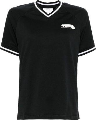 Maison Kitsuné flash fox raglan T-shirt - Black