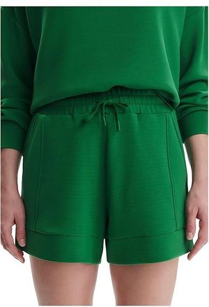 Varley Atrium High-Rise Shorts Womens Shorts Verdant Green : XXS 4.5, Elastane/Polyester/Viscose