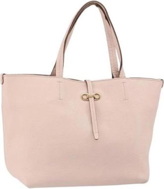 Ferragamo Pre-owned Tote Bags, female, Pink, Size: ONE SIZE Pre-owned Tote Bag