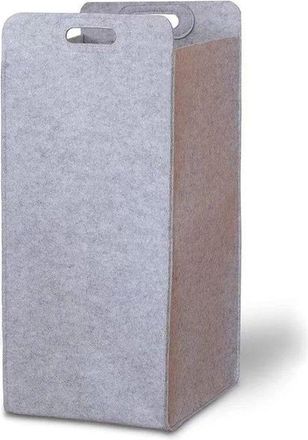 OEM Bolsa Para La Ropa Sucia - 75l - Gris Claro - Cesta Para La Ropa Sucia - Plegable - Cesta De Almacenamiento De Fieltro