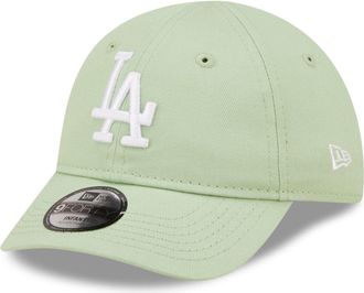 New Era Los Angeles Dodgers MLB Basecap Baby LA S&auml;uglingskappe Hut Gummizug gebogener Schirm gr&uuml;n - Infant