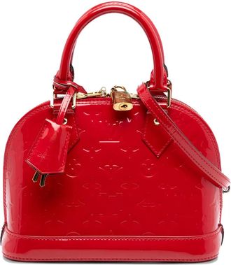 Louis Vuitton 2017 Monogram Vernis Alma BB satchel - Rood
