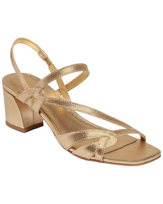 Bernardo Gyoda Leather Mid Heel Sandal