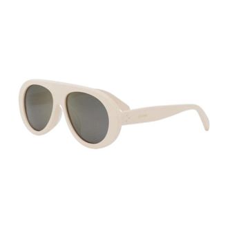 Celine CL40300U25C Aviator Full Rim Sunglasses - Ivory