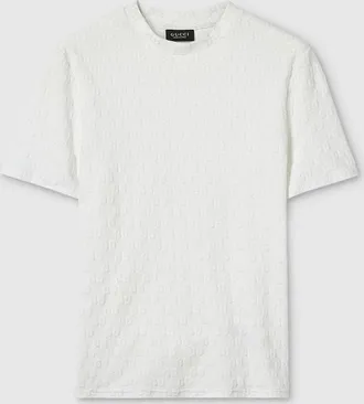 Gucci GG Stretch Jersey T-shirt, Size XXXL, White, Ready-to-wear