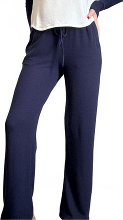 Red Haute Madeline Lounge Pant In Navy