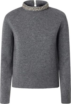 Pinko Pinko, Donna, Maglie, Grigio, L, new