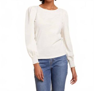 Nation Ltd Floris Top In Off White