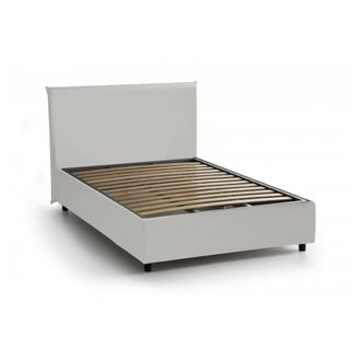 Talamo Italia Talamo Italia - Cama De Plaza Y Media Artemisia, Cama Contenedor Con Tapizado En Ecopiel, 100% Made In Italy, Apertura Frontal, Adecuado Para Colch&oacute;n 