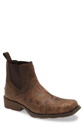 Ariat Midtown Rambler Mid Chelsea Boot in Dark Gray at Nordstrom, Size 7.5