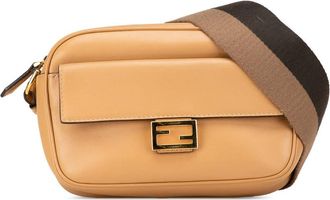 Fendi Pre-owned Fendi Leather Baguette Camera Bag Ladies 8BS042 A5DY 209 0189