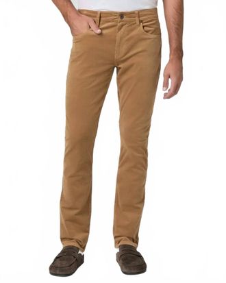 Paige Mens Federal Slim Straight Pant In Palomino